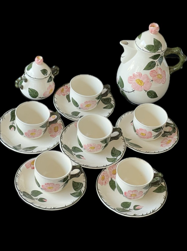Villeroy & Boch - 6 人用咖啡杯具組 (14) - wild-Rose - 瓷器 #4.3