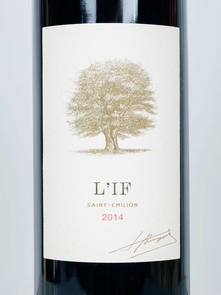 2014 L'If - Saint-Émilion - 1 Bottiglia (0,75 litri) #1.0