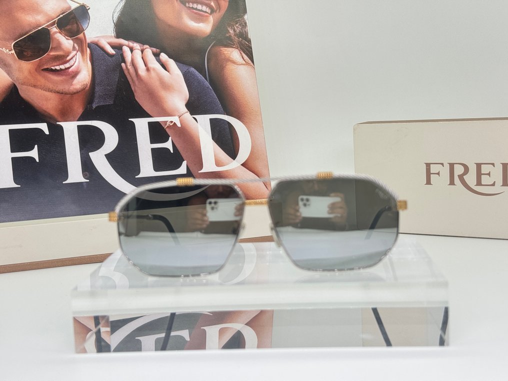 Other brand - Fred FG50033U Oro e Argento Nuovo 2025 - 太阳镜 #3.2
