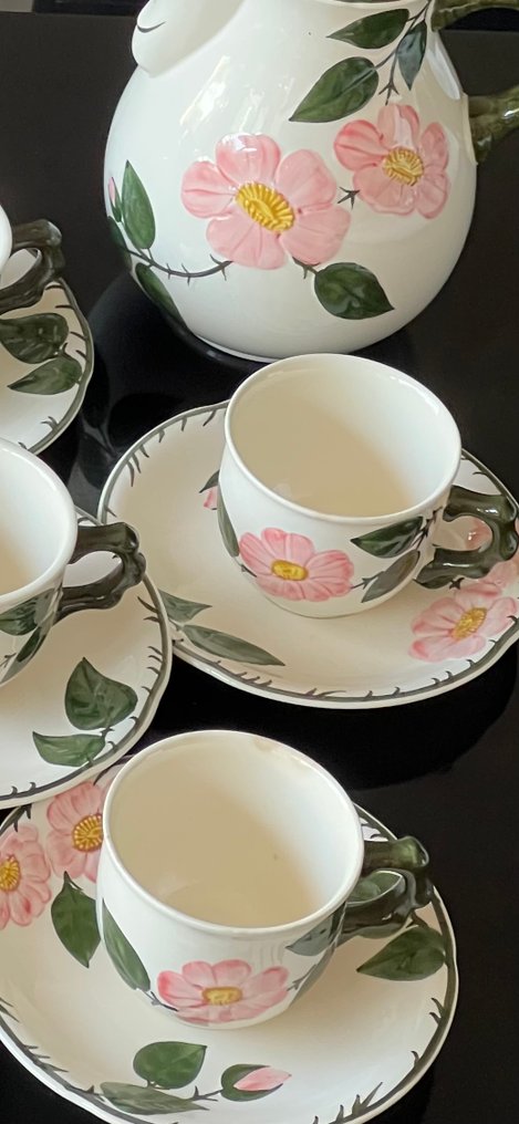 Villeroy & Boch - 6 人用咖啡杯具組 (14) - wild-Rose - 瓷器 #1.0