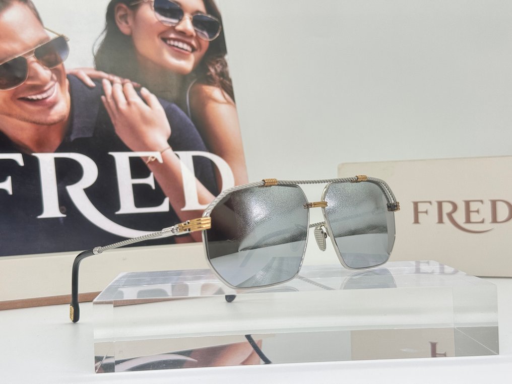 Other brand - Fred FG50033U Oro e Argento Nuovo 2025 - 太阳镜 #1.0