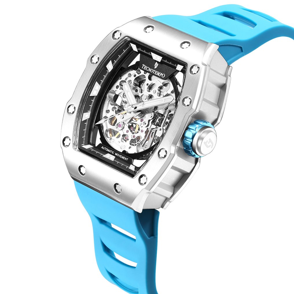 Tecnotempo - Automatic - "Skeleton" - - Senza prezzo di riserva - TT.SK.AZ - Uomo - 2020+  #2.1