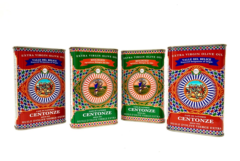 Centonze - Ekstra jomfruolivenolie - 4 - 500 ml dåse #1.0