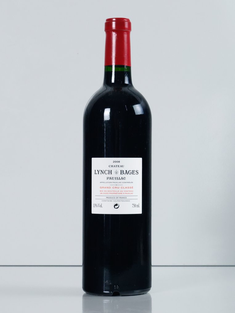 2008 Château Lynch Bages - Pauillac 5ème Grand Cru Classé - 1 Bouteille (0,75 l) #1.0