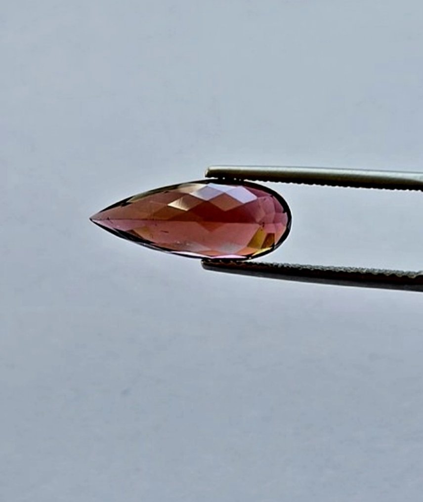 1 pcs  粉色, 橙色 电气石  - 5.36 ct - 西班牙宝石学院（IGE） #4.3