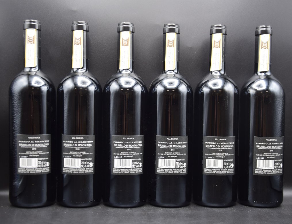 2016 Val di Suga, "Poggio al Granchio" - 蒙达奇诺·布鲁奈罗 DOCG - 6 Bottles (0.75L) #4.3