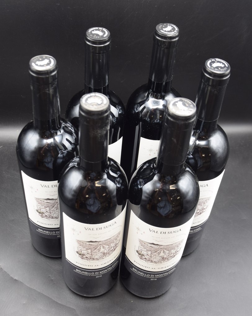 2016 Val di Suga, "Poggio al Granchio" - 蒙达奇诺·布鲁奈罗 DOCG - 6 Bottles (0.75L) #3.2