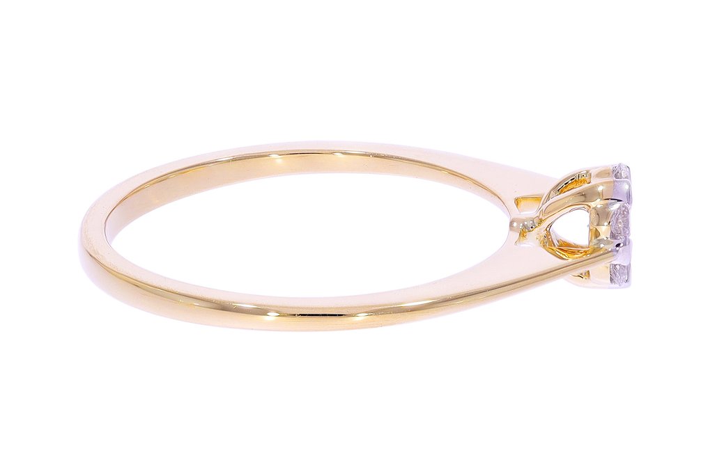 Δαχτυλίδι - 18 καράτια Κίτρινο χρυσό, Επενδυμένο με ρουθήνιο -  0.23ct. tw. Διαμάντι (Φυσικό) - Διαμάντι - Maison d'Anvers #4.3