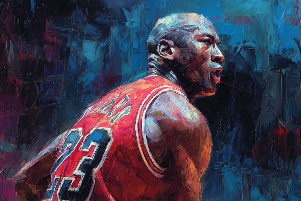 Canvas Fit - Alberto Ricardo - Michael Jordan: El Vuelo Eterno” #3.2