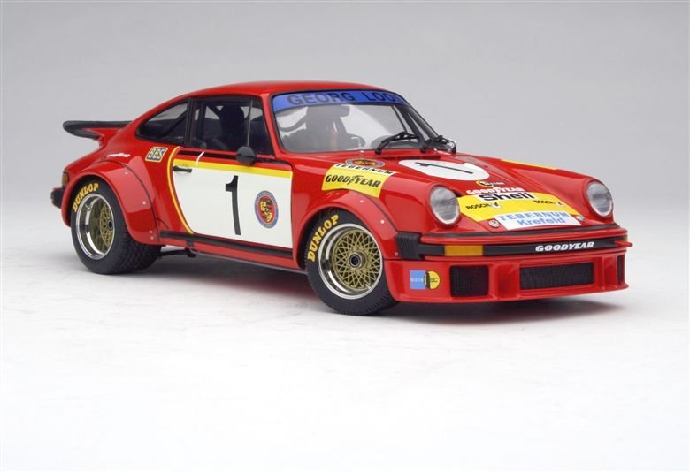 Exoto 1:18 - 模型車 - Porsche 911 RSR 'Georg Loos' - Toine Hezemans(荷兰) - 1976年世界运动跑车GT冠军 #1.0