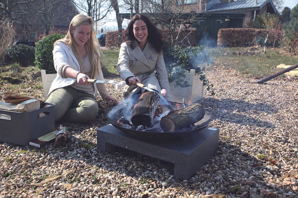  Architectural ornament - 2020+ - Firebowl granito table  #4.3