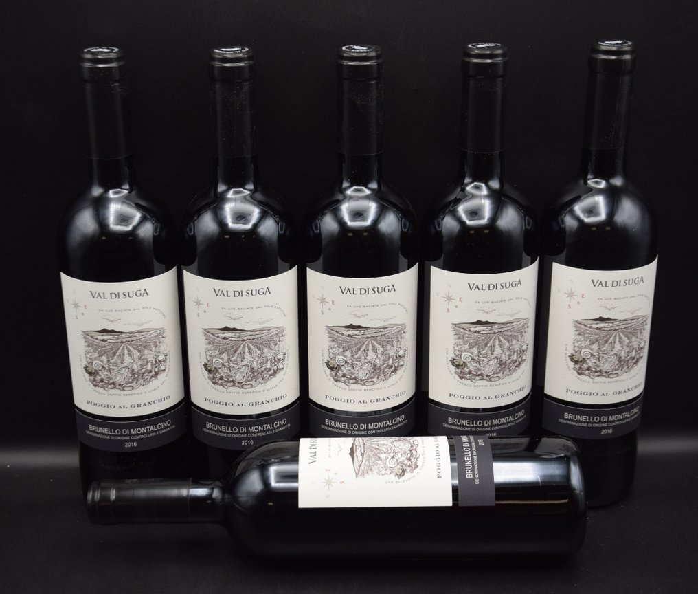2016 Val di Suga, "Poggio al Granchio" - 蒙达奇诺·布鲁奈罗 DOCG - 6 Bottles (0.75L) #2.1