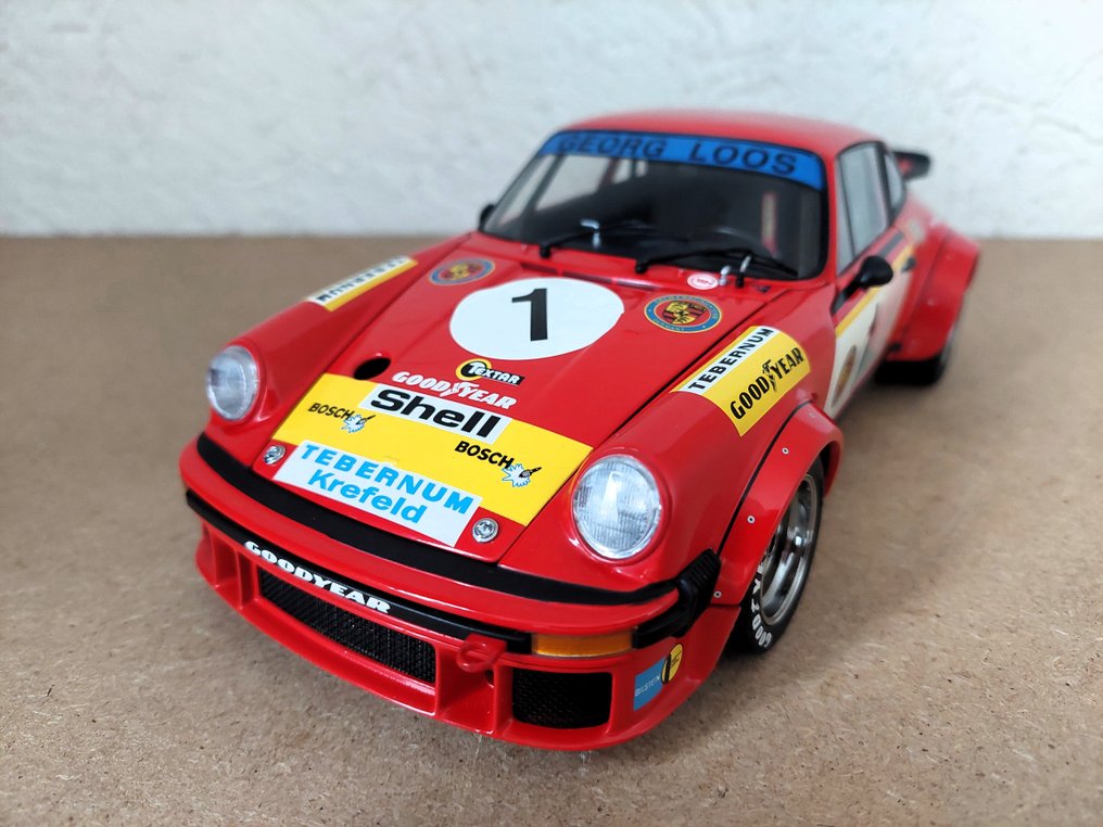 Exoto 1:18 - 模型車 - Porsche 911 RSR 'Georg Loos' - Toine Hezemans(荷兰) - 1976年世界运动跑车GT冠军 #4.3