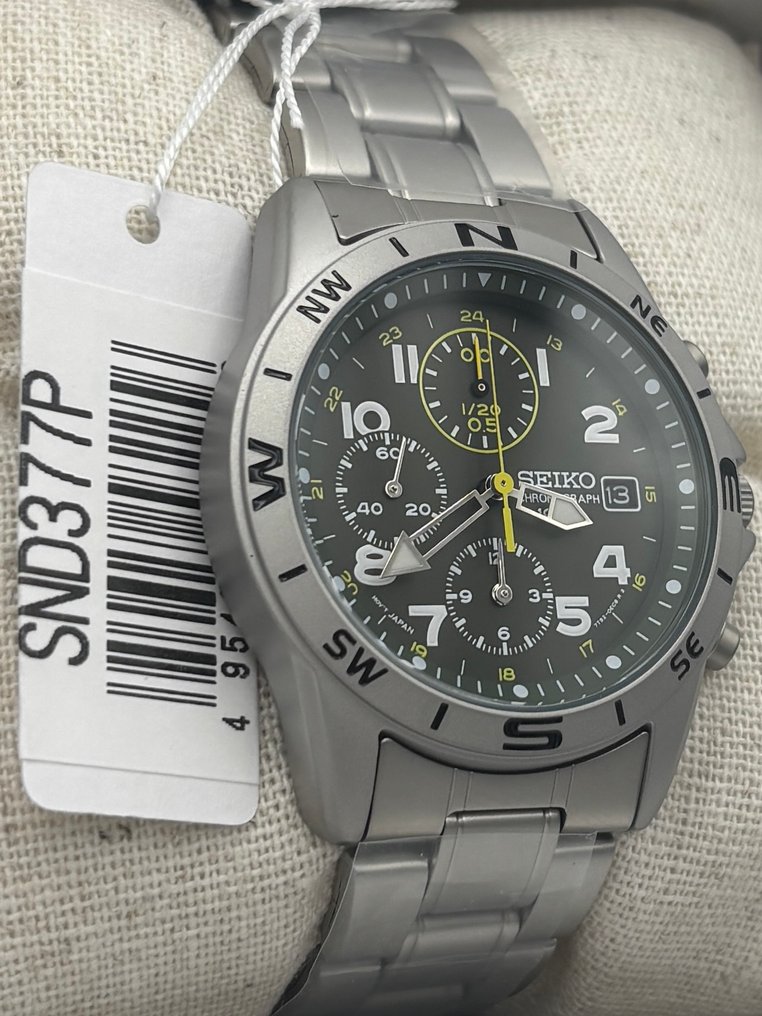 Seiko - Chronograph - χωρίς τιμή ασφαλείας - SND377P1 - Άνδρες - 2020+ #4.3
