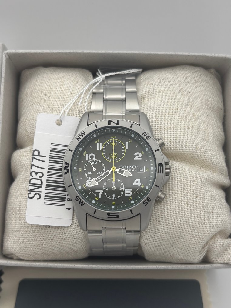 Seiko - Chronograph - χωρίς τιμή ασφαλείας - SND377P1 - Άνδρες - 2020+ #2.1