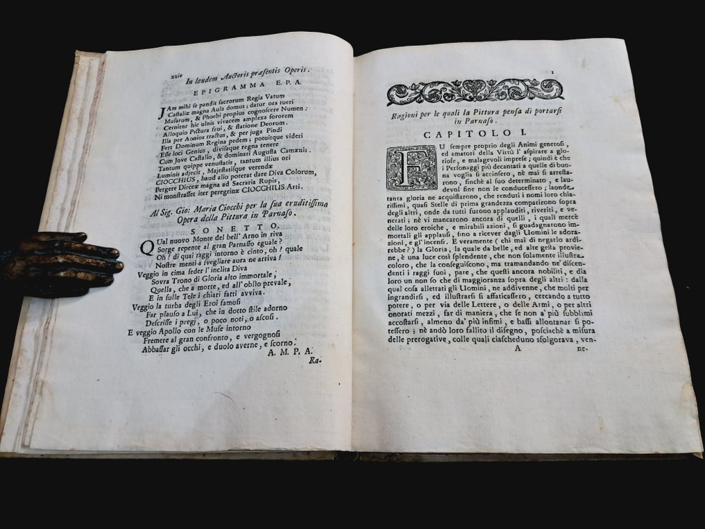 Gio: Maria Ciocchi - La Pittura in Parnaso - 1725 #4.3