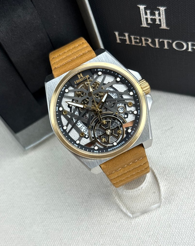 Heritor - Heritor Automatic Romero - Date - 没有保留价 - HERHS3902 - 男士 - 2020年及之后  #1.0