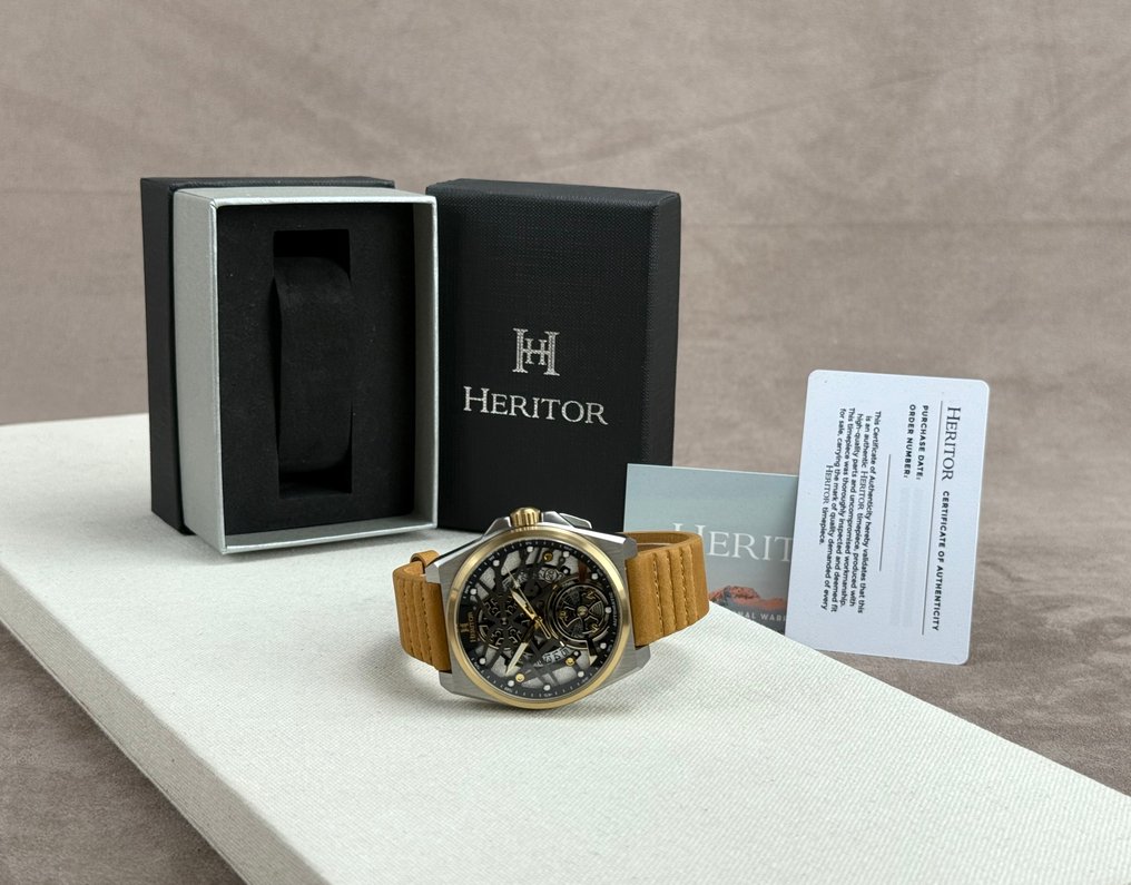 Heritor - Heritor Automatic Romero - Date - 没有保留价 - HERHS3902 - 男士 - 2020年及之后  #2.1