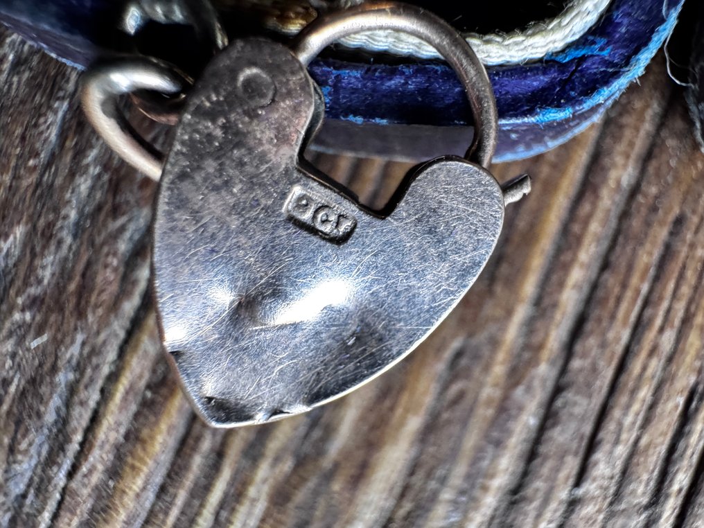 9 節 - 黃金, 正品1880(c) Field & Sons共济会金镀门链手链，配有9克拉金锁扣/已盖章 - 手鍊 #3.2