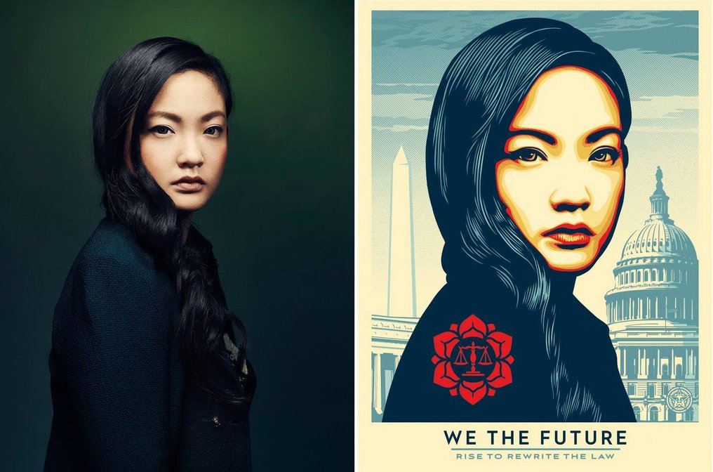 Shepard Fairey (OBEY) (1970) - We the Future Rise Above the Law - with Certificate of Authenticity #4.3