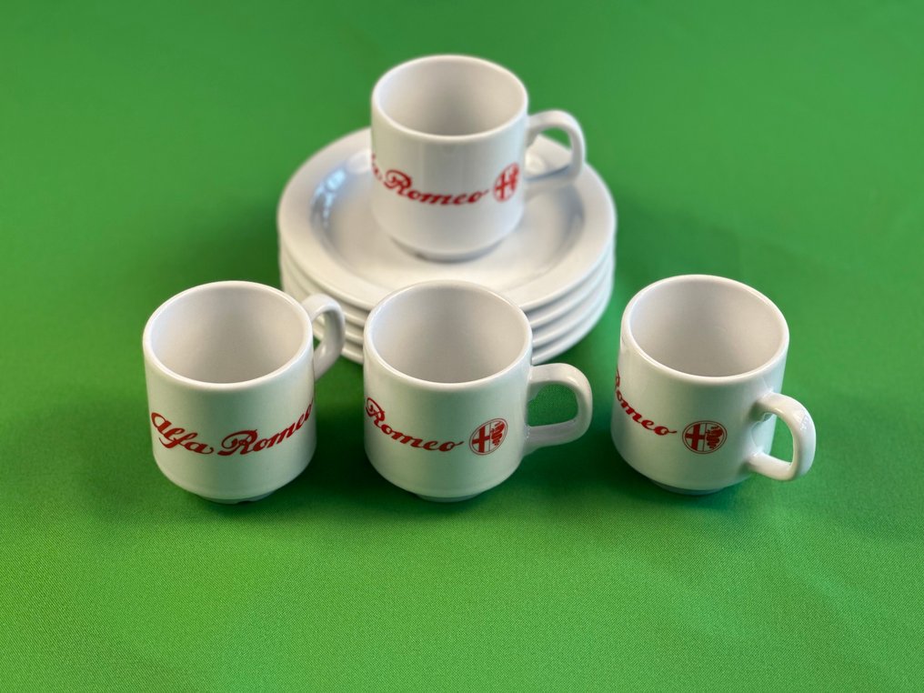 Tazze e piattini da caffè - Alfa Romeo #3.2