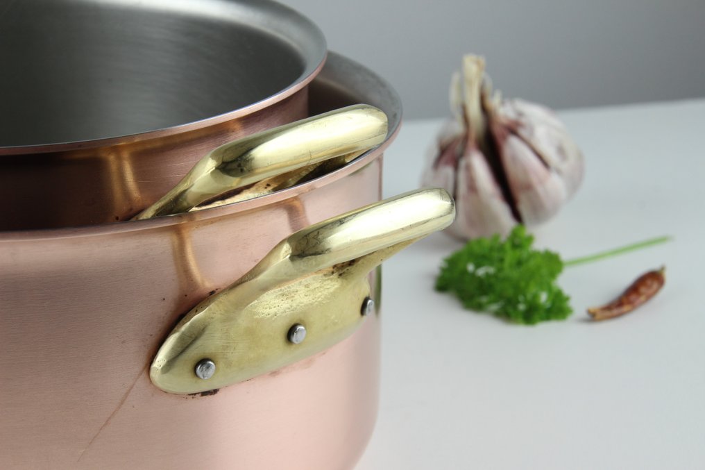 Wegro - Kookpan (2) -  Professional - - Koper, Messing, Staal #2.1