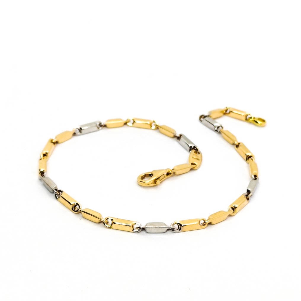 Armband - 18 kt Weißgold, Gelbgold #1.0