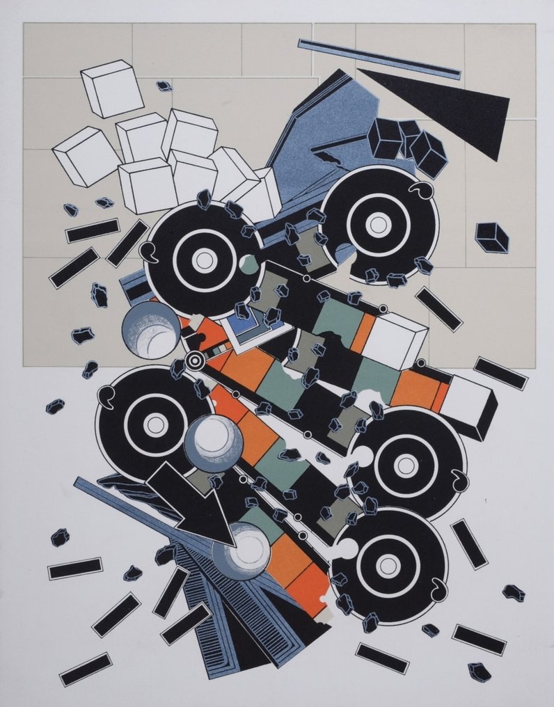 Alain Le Yaouanc (1940-) - Construction II #1.0