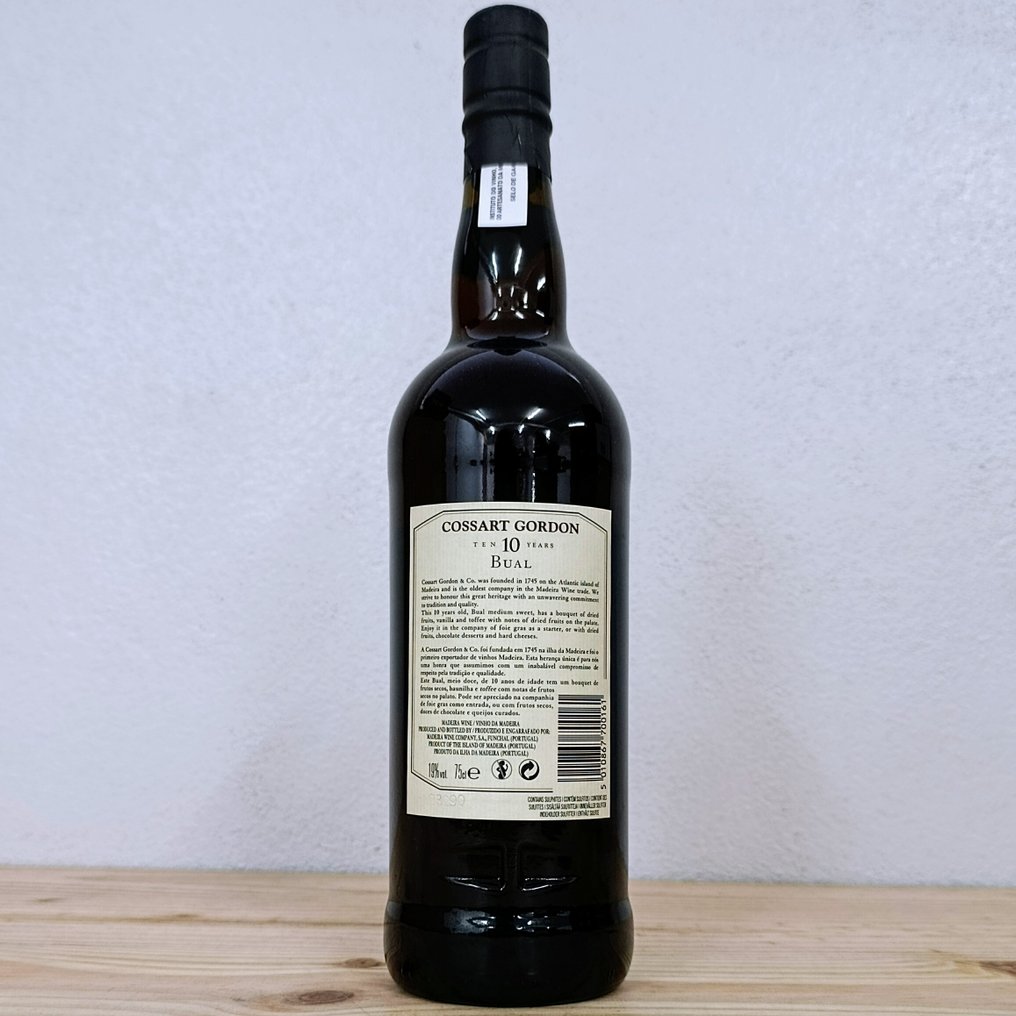 Cossart Gordon 10 Years Old Bual - Madeira DOC - 3 Bottiglie (0,75 L) #4.3