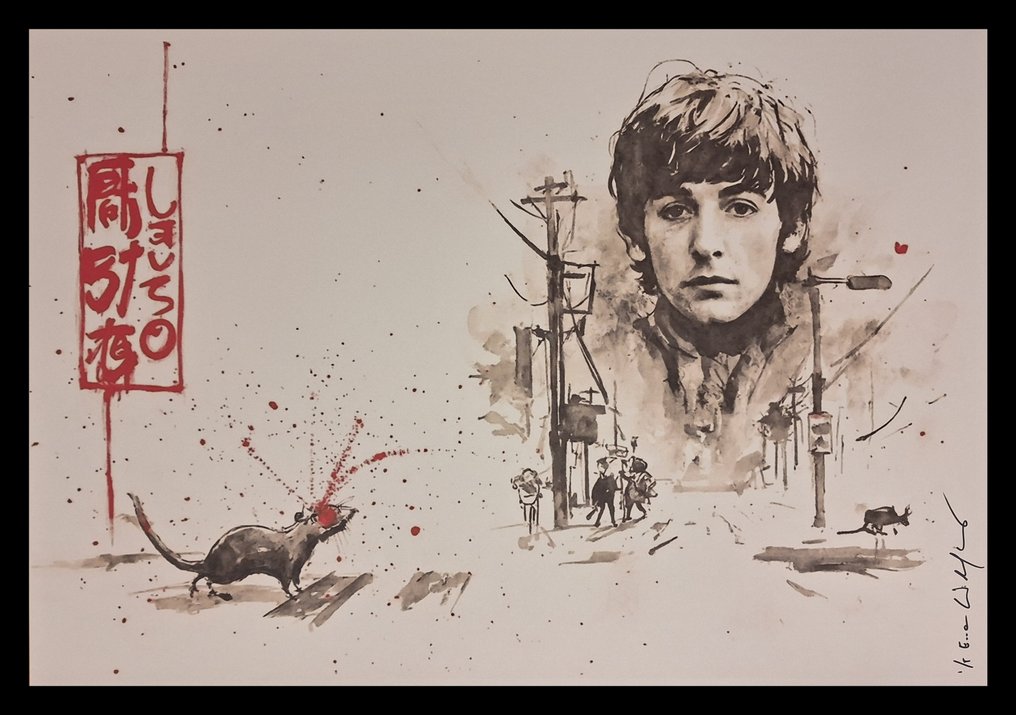 Paul McCartney - Tribute series - Icons Reimagined Banksy - by Emma Wildfang - Edizione limitata - 2025 #1.0
