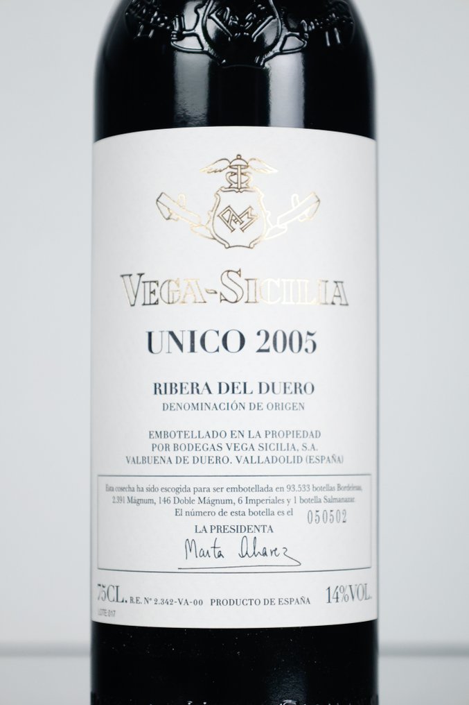 2005 Vega Sicilia, Único - Ρίμπερα ντελ Ντουέρο Gran Reserva - 1 Î¦Î¹Î¬Î»Î· (0,75L) #2.1