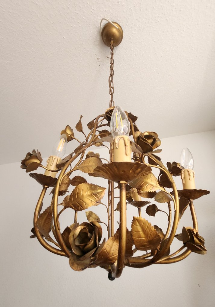 枝形吊灯 - 镀金, 金属 - Shabby Chic #2.1