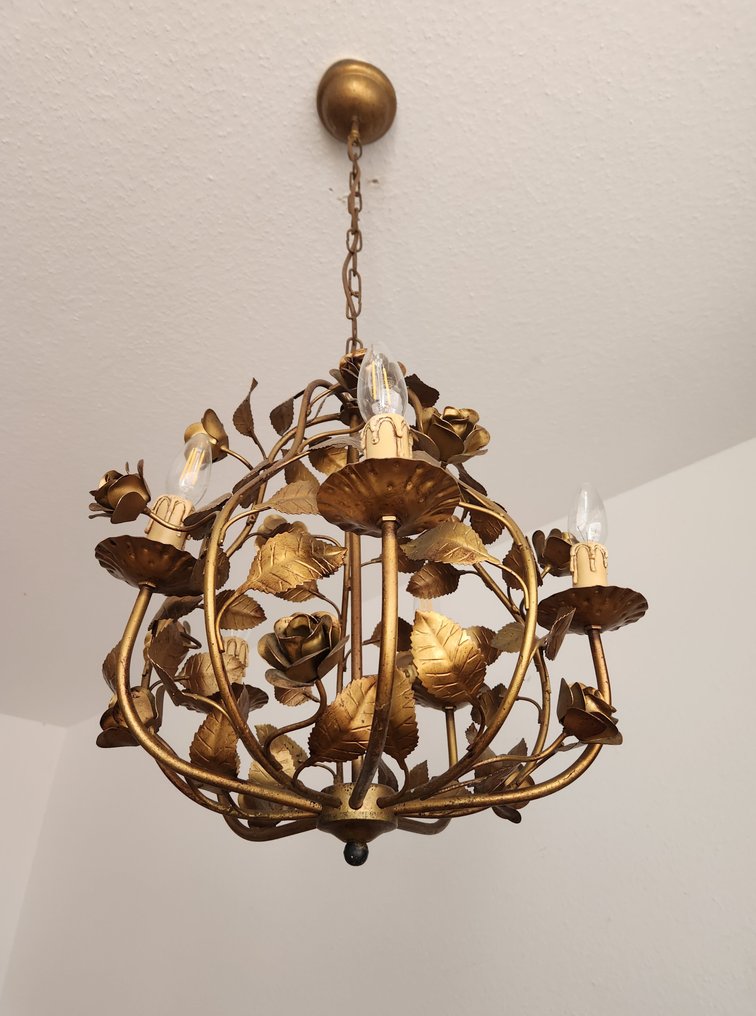 枝形吊灯 - 镀金, 金属 - Shabby Chic #4.3
