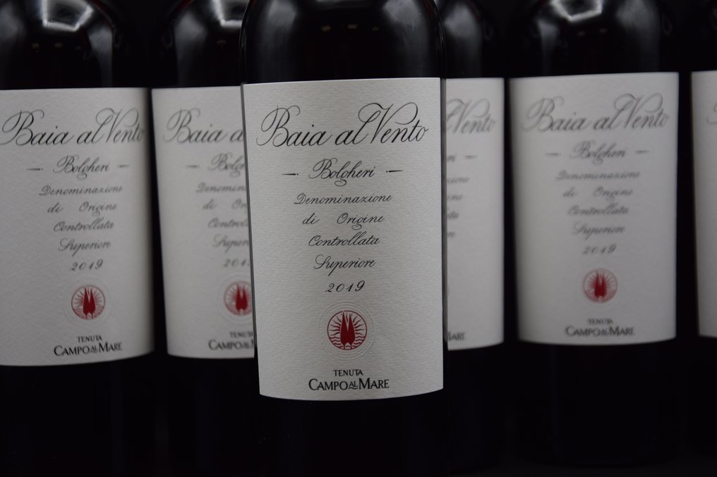2019 Campo al Mare, "Baia al Vento" - Bolgheri Superiore - 6 Bottiglie (0,75 L) #2.1