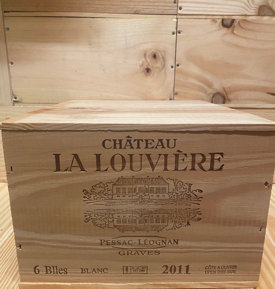 2011 Chateau La Louvière - Pessac-Léognan, Graves - 6 Bottles (0.75L) #1.0