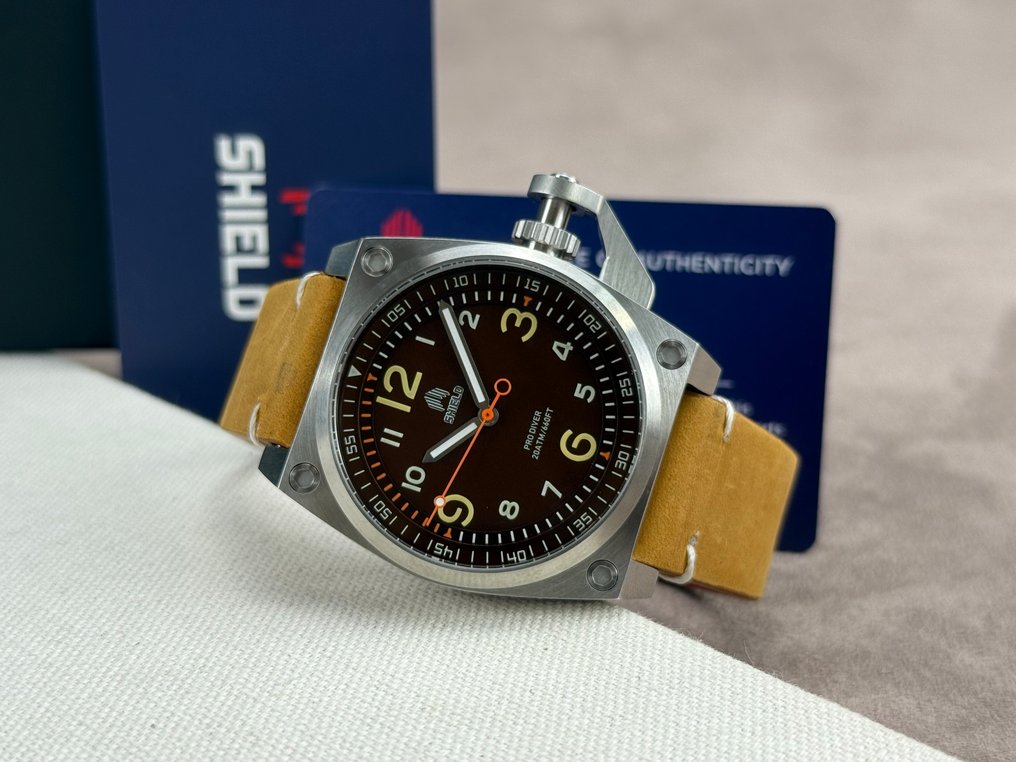 Shield - Pascal Camel/Brown - Zonder Minimumprijs - SLDSH102-3 - Heren - 2020+  #4.3