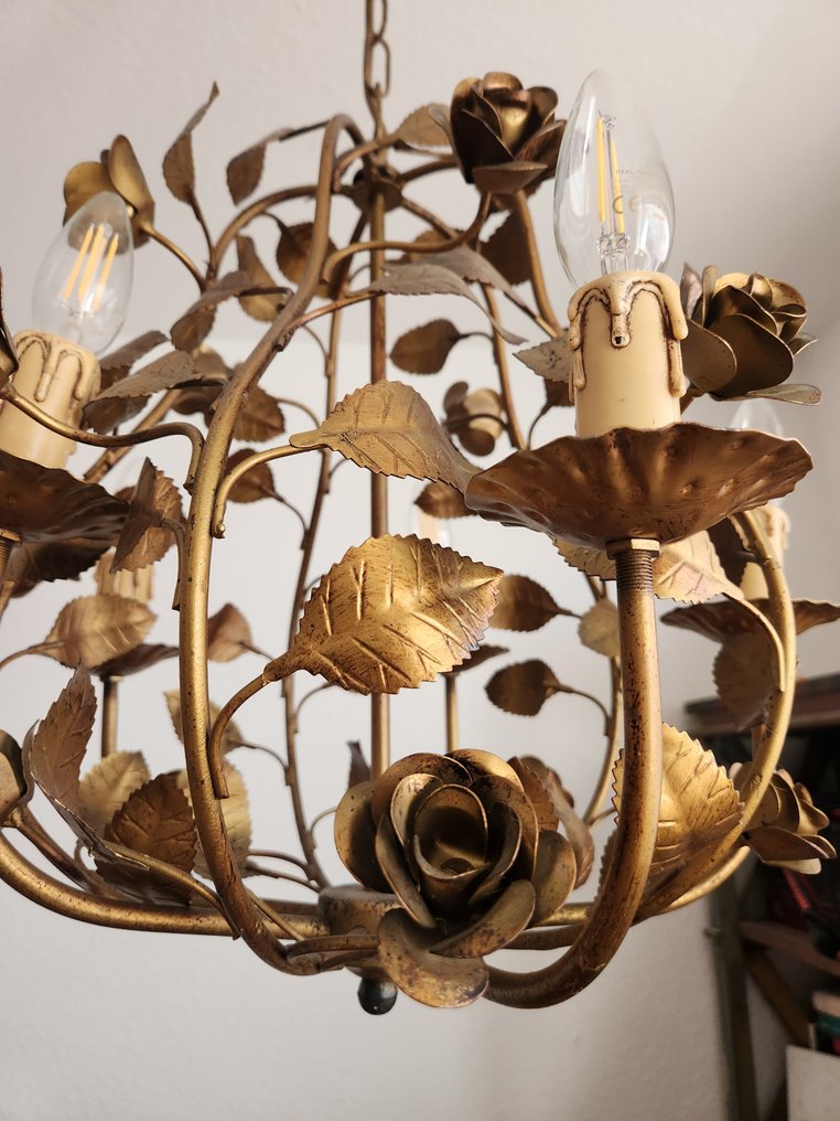 枝形吊灯 - 镀金, 金属 - Shabby Chic #1.0