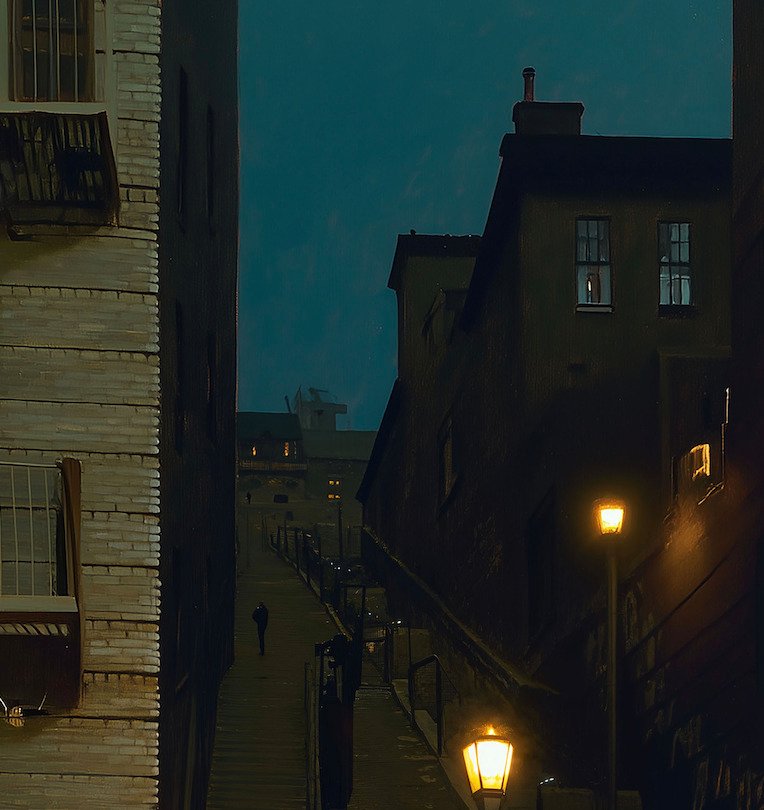 Le Yack - Echoes at the Edge of Night - Échos au bord de la nuit - Hand signed #2.1