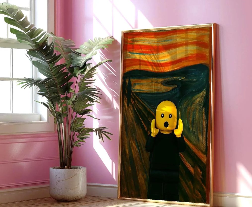 I_KONIQ - The Lego Scream in Munch Style #3.2