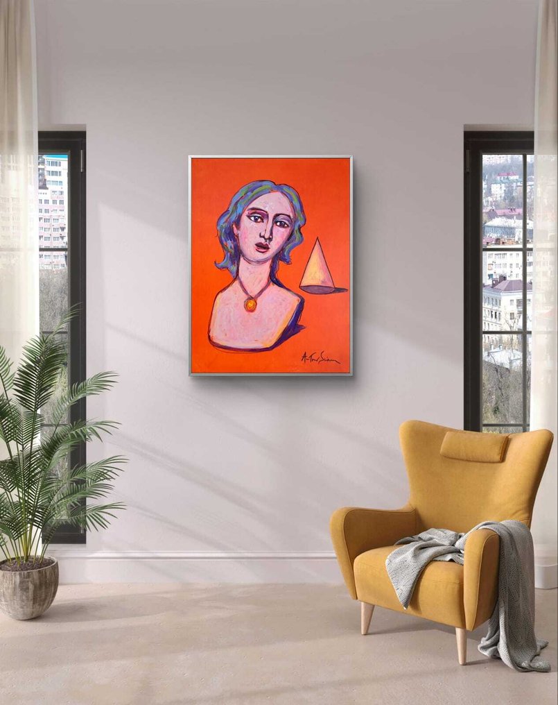 Antonio Sciacca (1957) - Busto di Madonna lignea modello XVII e XVIII secolo #4.3