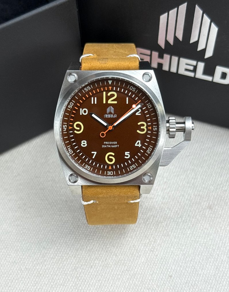 Shield - Pascal Camel/Brown - Zonder Minimumprijs - SLDSH102-3 - Heren - 2020+  #1.0