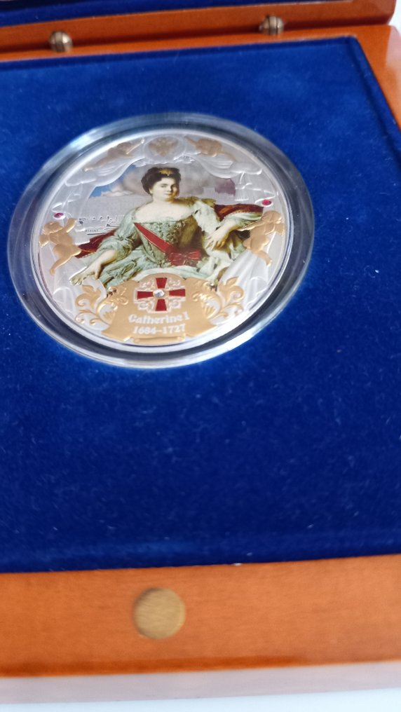 Niue. 5 Dollars 2014 Catherine I (1684-1727)  (Zonder minimumprijs) #2.1