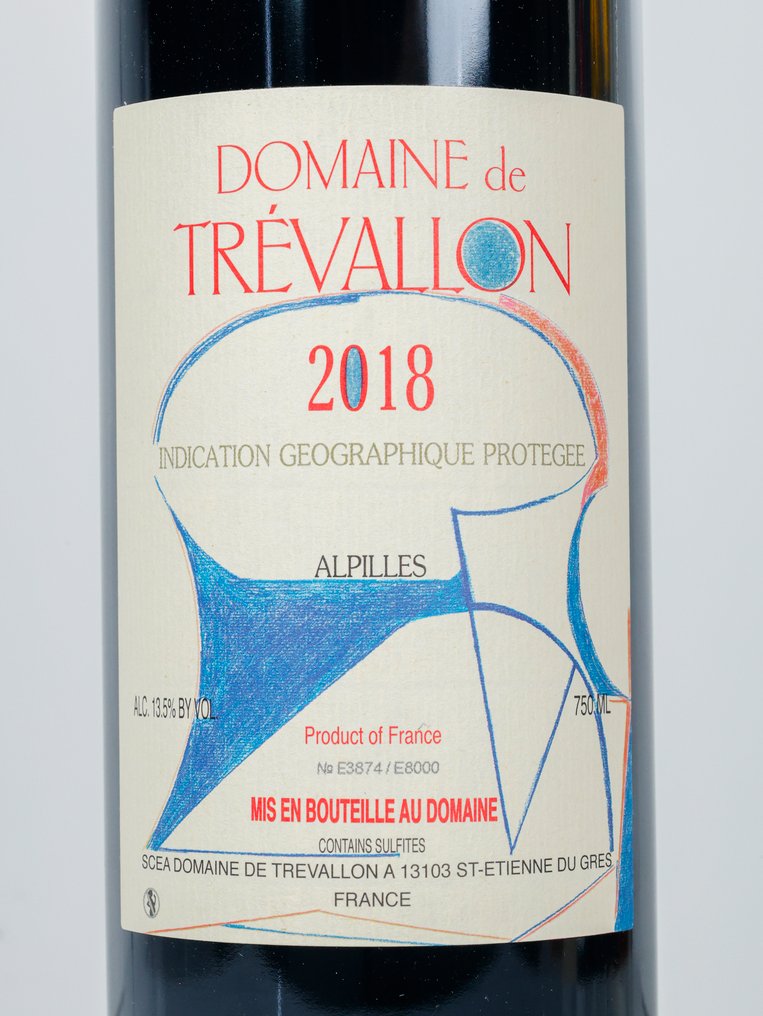 2018 Domaine de Trévallon - Ροδανός - 1 Φιάλη (0,75L) #2.1