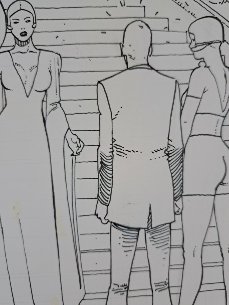 Nizzoli, Marco - 1 Original page - Raymond Capp - 1994 #2.1