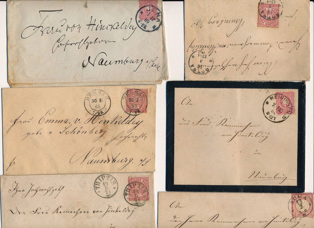 德意志帝国 1850/1880 - 大约50份古德意志和德意志帝国的凭证；遗产中的宝藏 #2.1