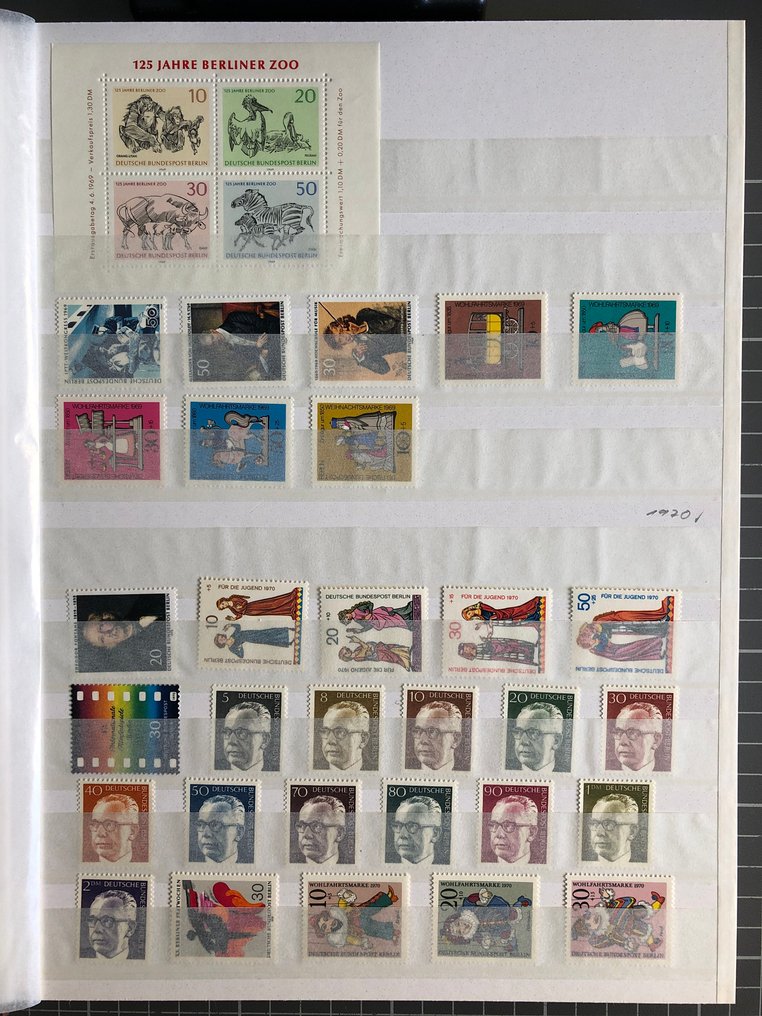 Βερολίνο 1961/1990 - Συλλογή ποιότητας, άθικτη / MNH, πλήρης από το 1961 έως το 1990, κυρίως με τις τιμές C/D. - im Steckbuch #4.3