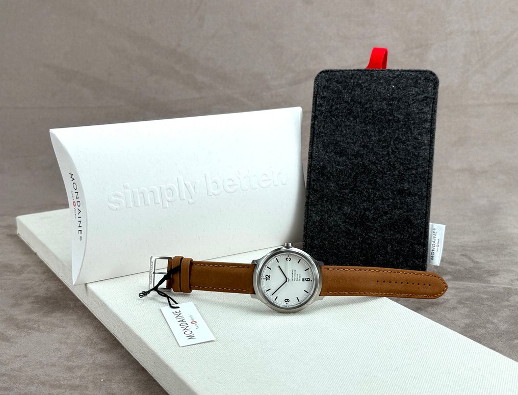 Mondaine - Helvetica No1 Bold - Senza prezzo di riserva - MH1.B1210.LG - Uomo - 2020+  #2.1