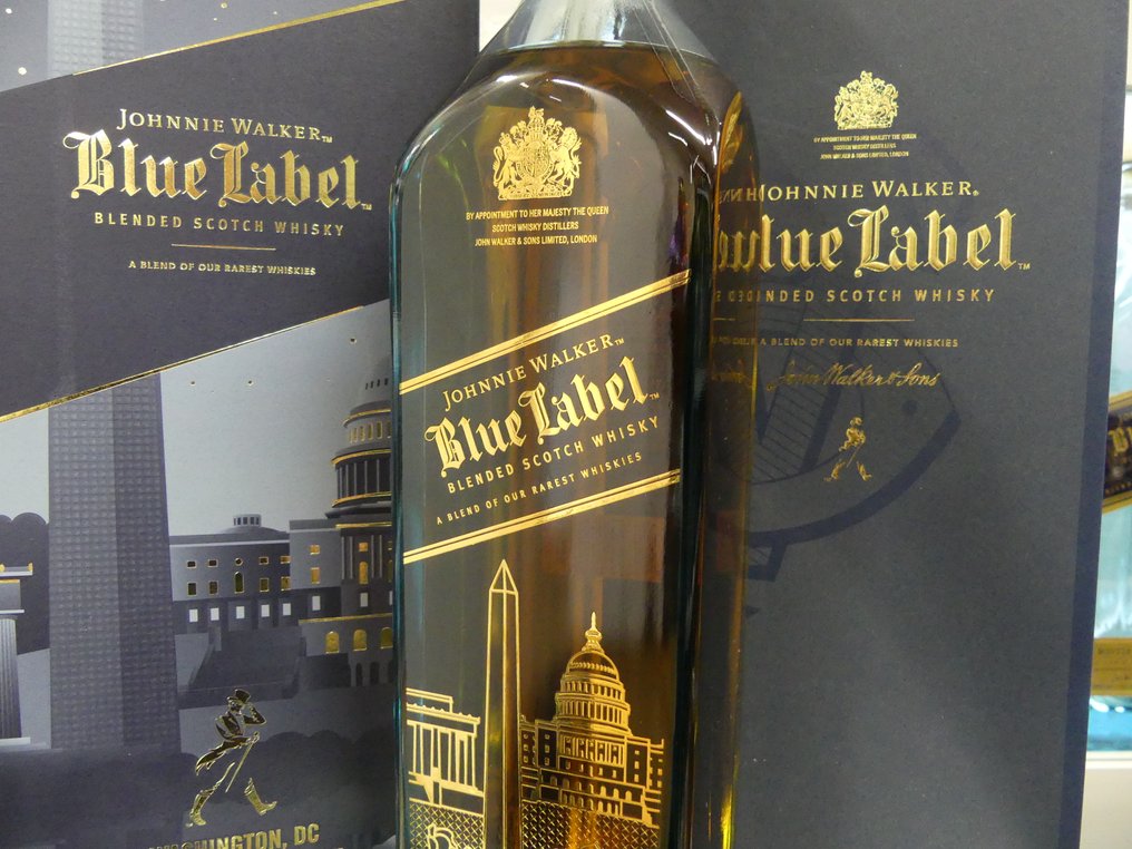 Johnnie Walker - Blue Label Washington DC Limited Edition Design from USA  - 750ml #4.3