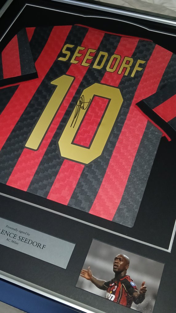 AC Milan - 意大利足球联盟 - Clarence Seedorf - 足球衫 #2.1