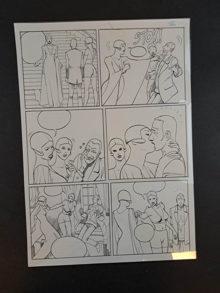 Nizzoli, Marco - 1 Original page - Raymond Capp - 1994 #1.0